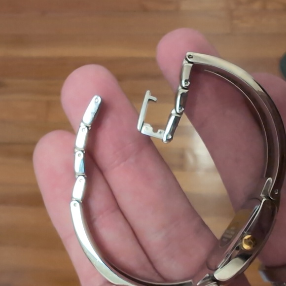 Bulova Two-Tone Bangle Watch - Picture 5 of 11